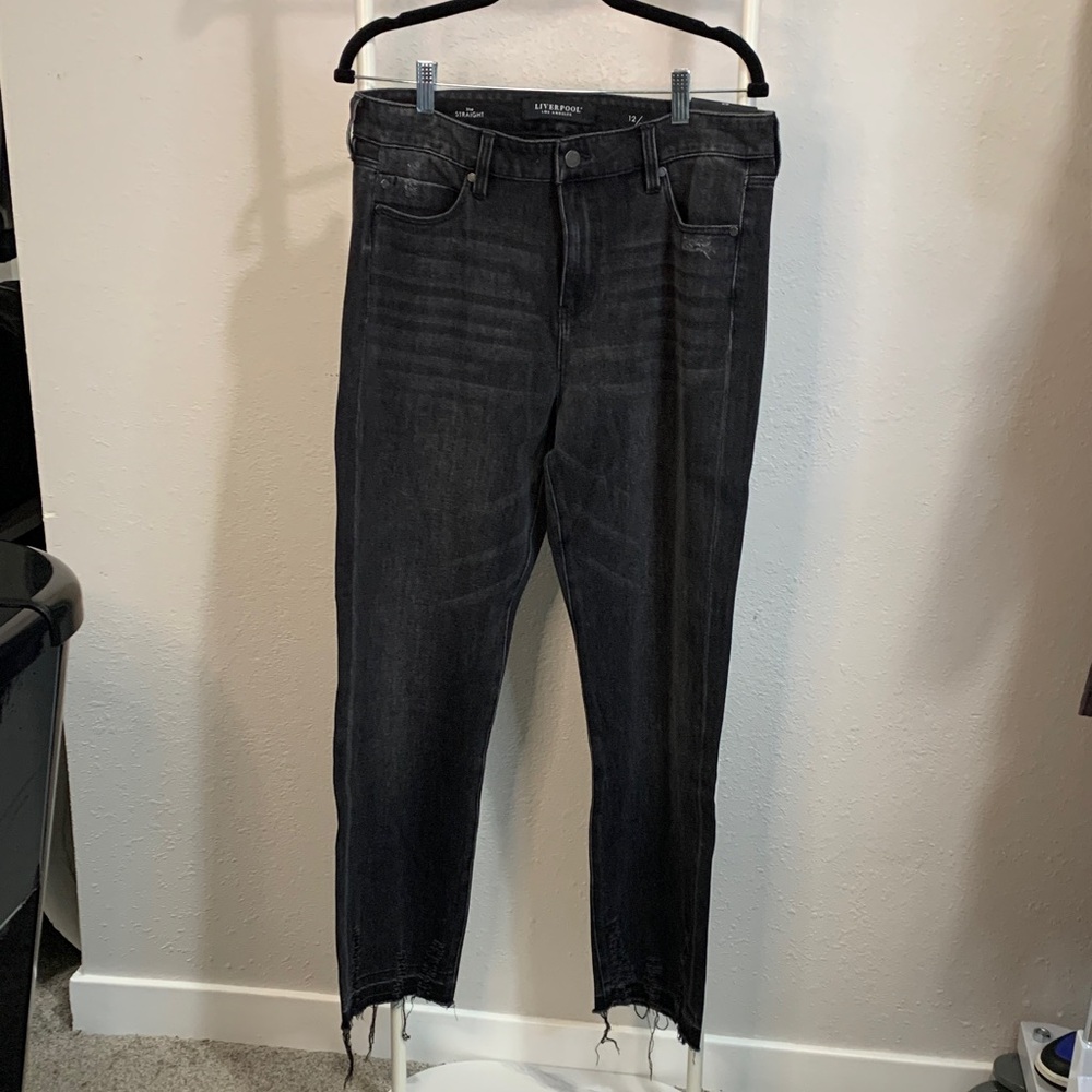 Liverpool Charcoal‎ Flare Jeans